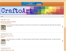 Tablet Screenshot of craftoart.com